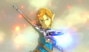 A screenshot from the upcoming Legend of Zelda game.