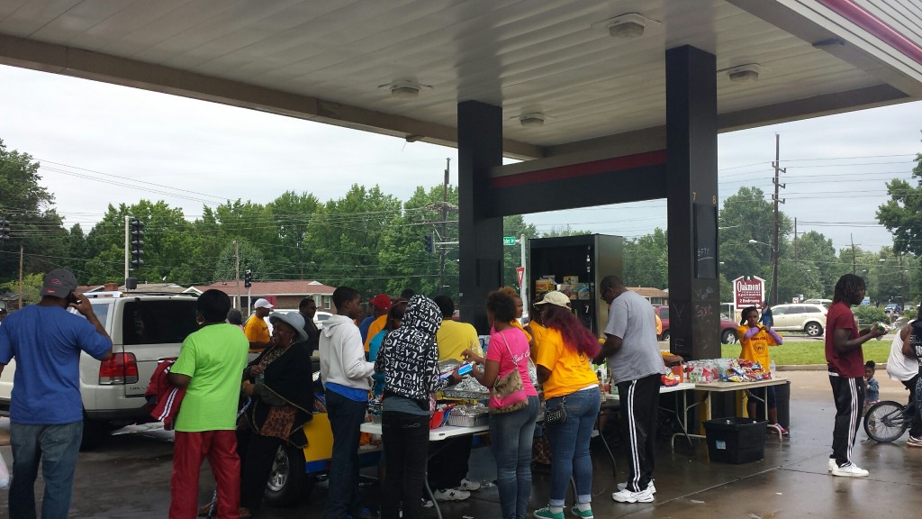 Feeding the community in Ferguson