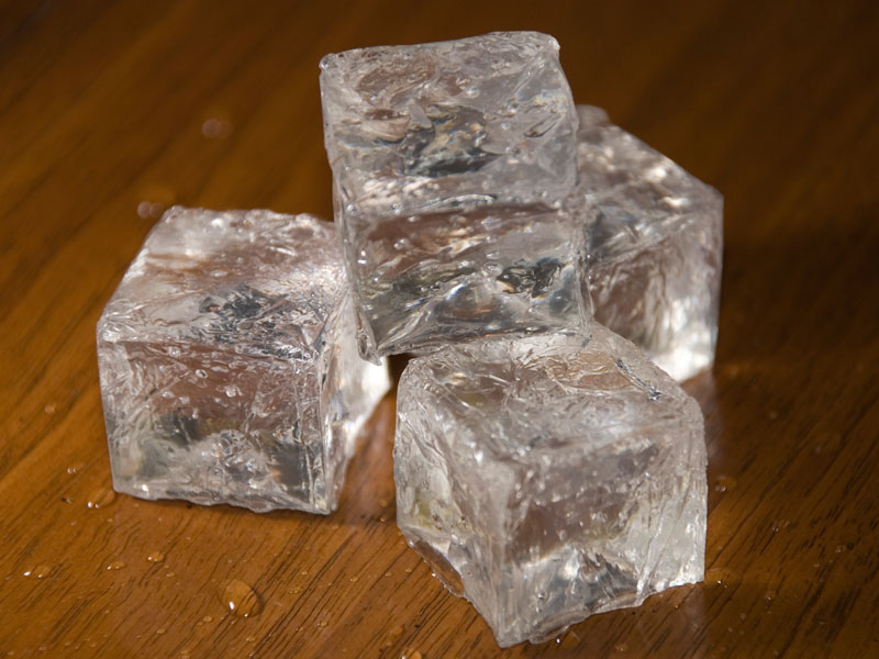 Image of ice cubes from Flickr user Kyle May