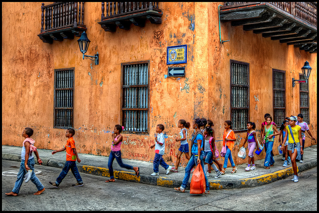 kids in colombia