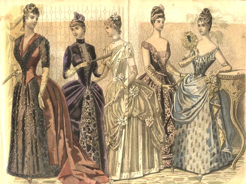 Victorian skirts