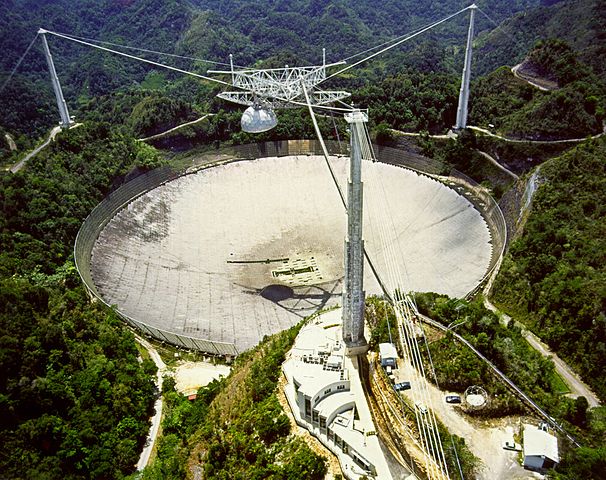 Aricebo radio telescope