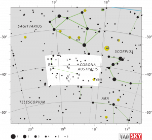 The Constellation Corona Australis