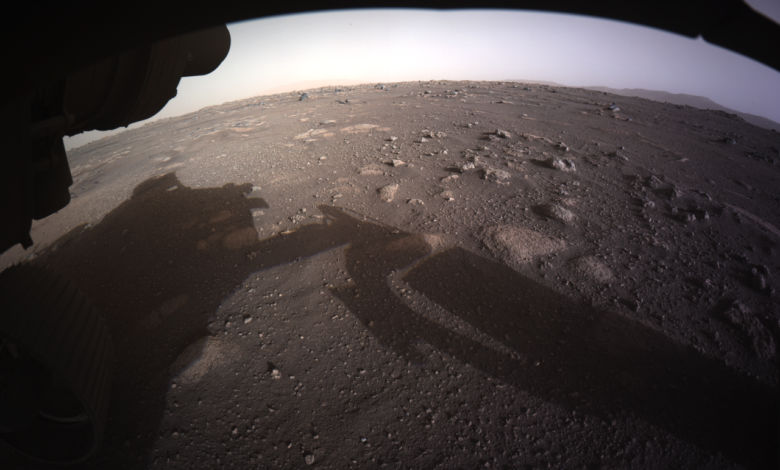 first full color image of Martian surface from Perseverance