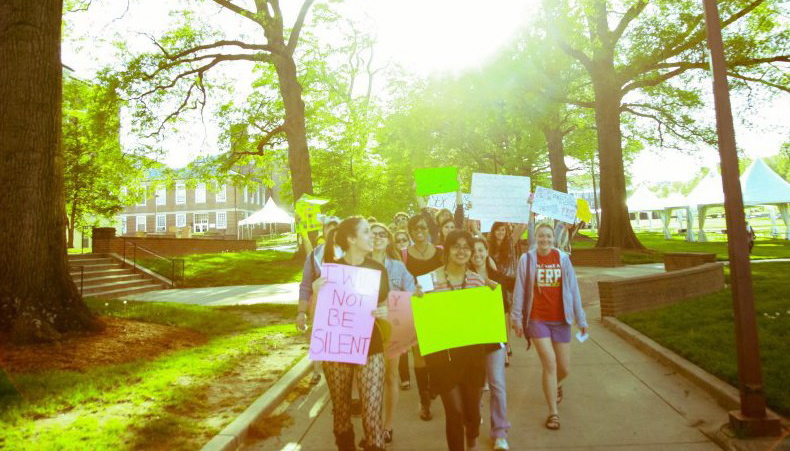 Title IX protestors