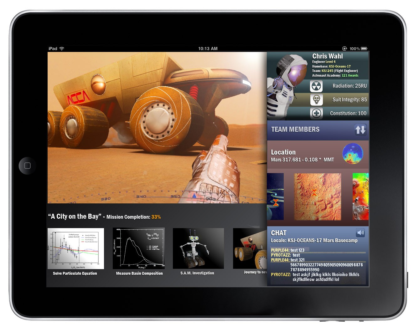 NASA MMO iPad